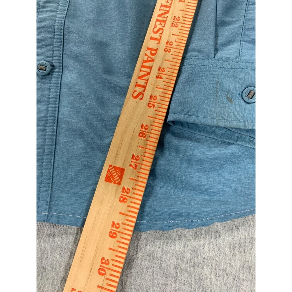 Ll Bean Nylon Polyester Hiking Button Down Shirt … - image 6